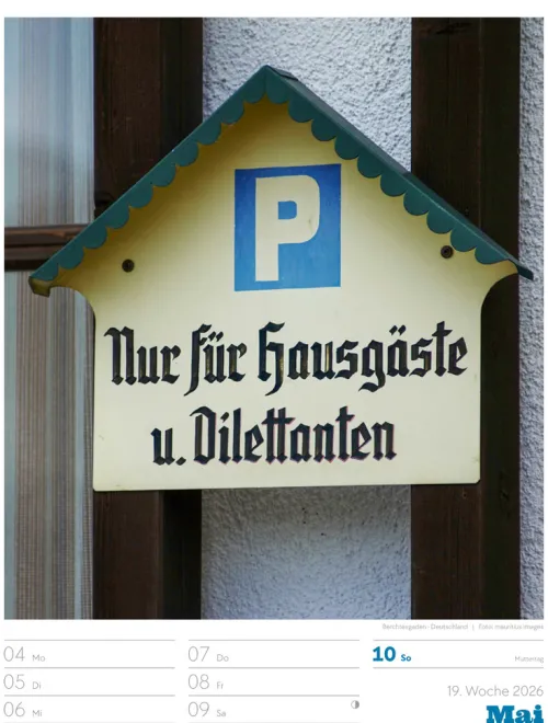 Signs Wochenplaner Kalender 2026*Ackermann Kunstverlag Best