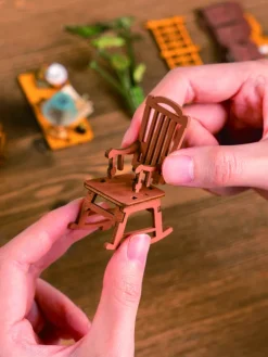 Silent Corner Study*Robotime-ROLIFE Hot