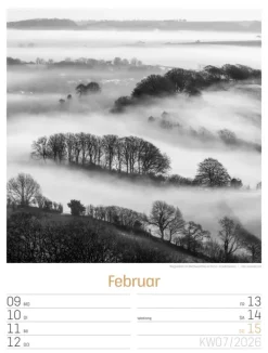 Ackermann Kunstverlag Wochenkalender*Silent Nature Wochenplaner Kalender 2026