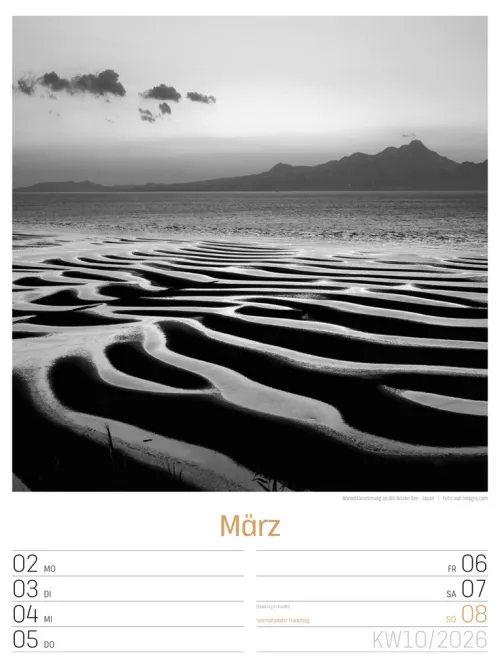 Ackermann Kunstverlag Wochenkalender*Silent Nature Wochenplaner Kalender 2026