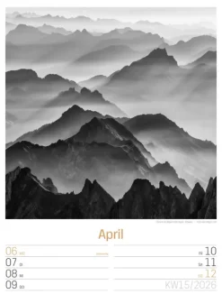 Ackermann Kunstverlag Wochenkalender*Silent Nature Wochenplaner Kalender 2026