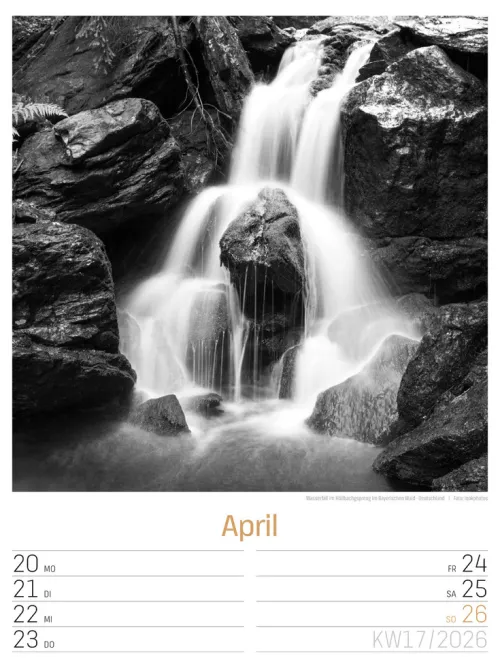 Ackermann Kunstverlag Wochenkalender*Silent Nature Wochenplaner Kalender 2026