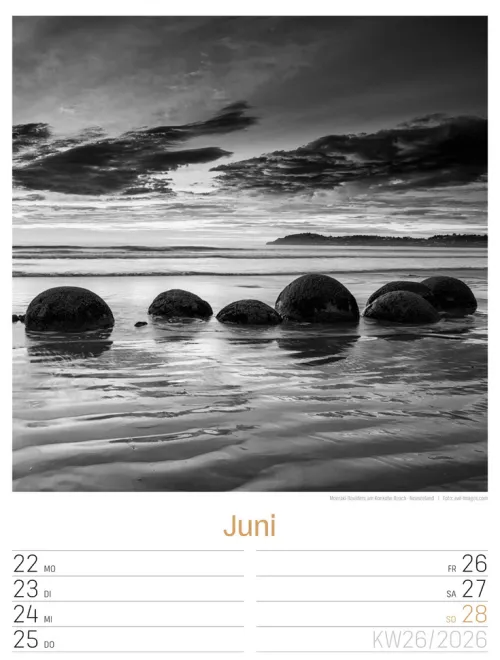 Ackermann Kunstverlag Wochenkalender*Silent Nature Wochenplaner Kalender 2026