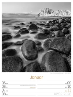 Ackermann Kunstverlag Wochenkalender*Silent Nature Wochenplaner Kalender 2026