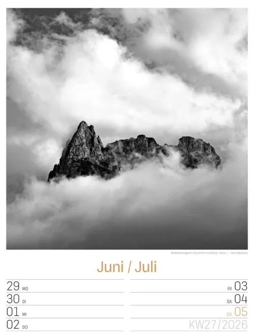 Ackermann Kunstverlag Wochenkalender*Silent Nature Wochenplaner Kalender 2026