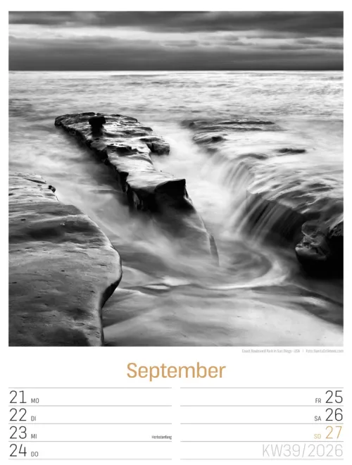 Ackermann Kunstverlag Wochenkalender*Silent Nature Wochenplaner Kalender 2026