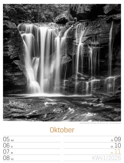 Ackermann Kunstverlag Wochenkalender*Silent Nature Wochenplaner Kalender 2026