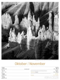 Ackermann Kunstverlag Wochenkalender*Silent Nature Wochenplaner Kalender 2026