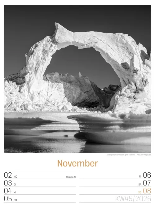 Ackermann Kunstverlag Wochenkalender*Silent Nature Wochenplaner Kalender 2026