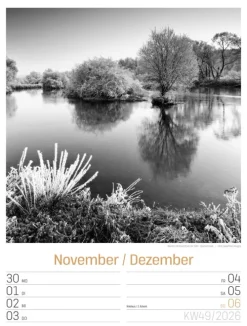 Ackermann Kunstverlag Wochenkalender*Silent Nature Wochenplaner Kalender 2026