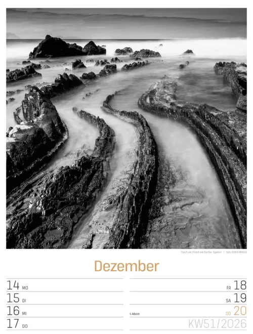 Ackermann Kunstverlag Wochenkalender*Silent Nature Wochenplaner Kalender 2026