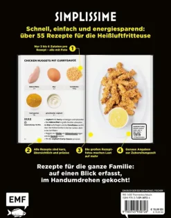 Edition Michael Fischer Schnelle Küche-Simplissime - Das einfachste Kochbuch der Welt: Airfryer