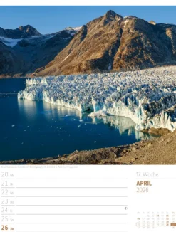 Ackermann Kunstverlag Wochenkalender-Skandinavien Wochenplaner Kalender 2026 | Der Zauber des hohen Nordens