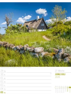 Ackermann Kunstverlag Wochenkalender-Skandinavien Wochenplaner Kalender 2026 | Der Zauber des hohen Nordens