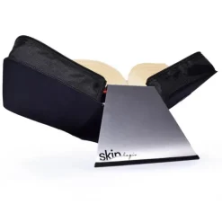 Barth & Bauer Lesen & Geschichten*SKIN Tasche BASIC Gr. XL (Habersack) onyx-schwarz / mit Tragegurt & Buchstütze