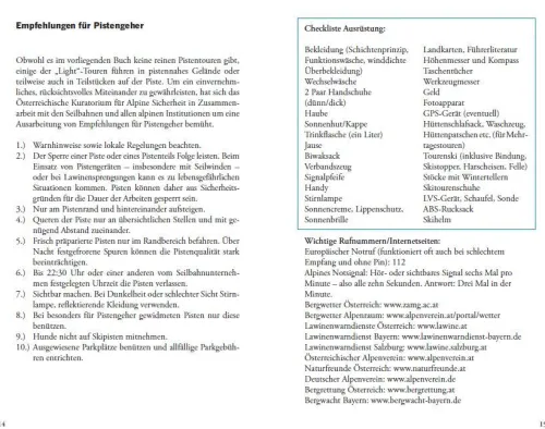 Pustet Anton Skiführer*Skitouren light