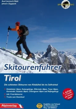 Skitourenführer Tirol*Alpinverlag Jentzsch-Rabl Best
