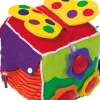 Small foot 5515 - Baby Würfel, Babywürfel, Stoff/Kunststoff, 16cm*Legler