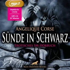 blue panther books Romane·Gesamtausgaben*Sünde in Schwarz | Erotik SM-Audio Story | Erotisches SM-Hörbuch MP3CD