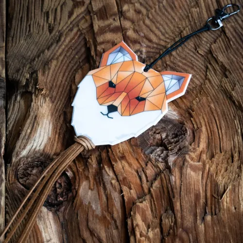 Softreflector ORIGAMI (Fuchs) Reflektor für Taschen und Kleidung*Bookchair Vertrieb Hot