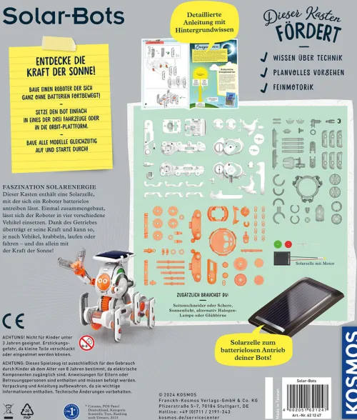 Franckh-Kosmos Modelle & Konstruktion|Forschen & Entdecken*Solar Bots
