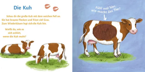 Ullmann Medien GmbH 0-3 Jahre*Sound- und Fühlbuch Bauernhof (mit 6 Sounds und Fühlelementen)