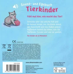 Ullmann Medien 0-3 Jahre*Sound- und Fühlbuch Tierkinder (mit 6 Sound- und Fühlelementen)