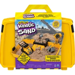 Spin Master Basteln & Kreatives-- Kinetic Sand - Construction Folding Sandbox (907g)