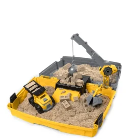 Spin Master Basteln & Kreatives-- Kinetic Sand - Construction Folding Sandbox (907g)