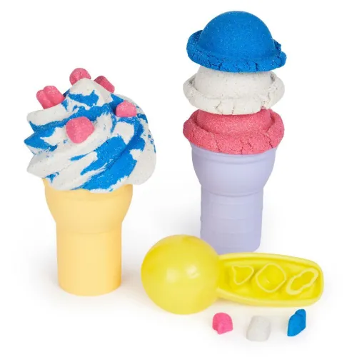 - Kinetic Sand - Soft Serve Ice Cream Station (397g)*Spin Master Hot