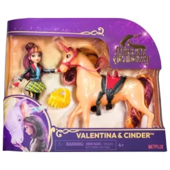Spin Master Puppen & Stofftiere-- Unicorn Academy - Valentina und Einhorn Cinder Set