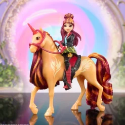 Spin Master Puppen & Stofftiere-- Unicorn Academy - Valentina und Einhorn Cinder Set