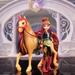 Spin Master Puppen & Stofftiere-- Unicorn Academy - Valentina und Einhorn Cinder Set