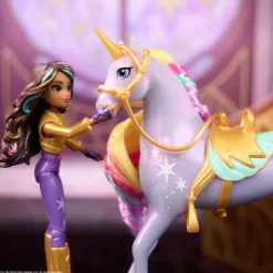 Spin Master Puppen & Stofftiere*- Unicorn Academy - Sophia und Einhorn Wildstar Set