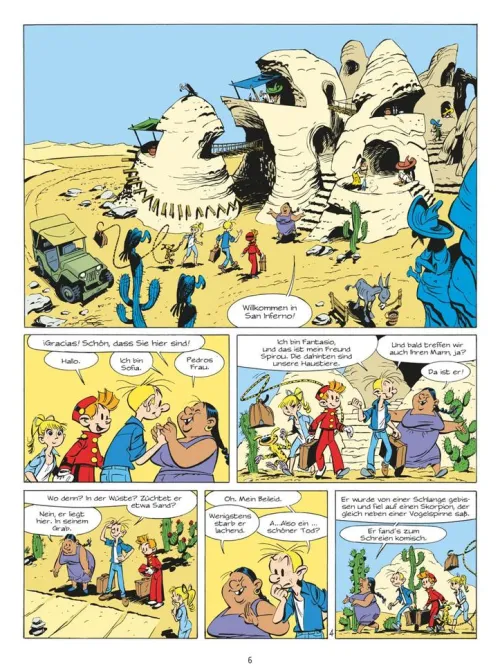 Kinder Carlsen Verlag GmbH 6-10 Jahre-Spirou und Fantasio Spezial 44: Der Schatz von San Inferno