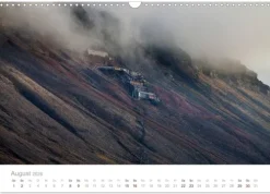 Calvendo Wandkalender*Spitzbergen - Wild.Rau.Ungezähmt. (Wandkalender 2026 DIN A3 quer), Monatskalender