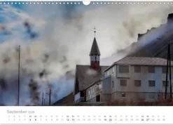 Calvendo Wandkalender*Spitzbergen - Wild.Rau.Ungezähmt. (Wandkalender 2026 DIN A3 quer), Monatskalender