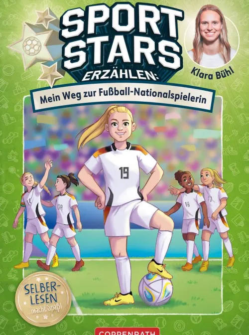 Kinder Coppenrath Verlag Fußball-Sportstars erzählen (Leseanfänger, Bd. 2)
