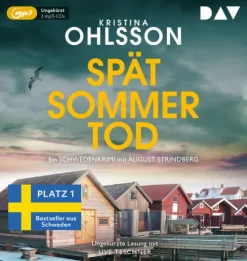 Spätsommertod. Ein Schwedenkrimi mit August Strindberg*Der Audio Verlag GmbH Discount