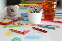 Stabilo Buntstifte-Buntstifte Trio® dick+kurz, 12er Set