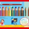 Stabilo Buntstifte*Buntstifte woody 3in1 Pastell 18er +Pinsel+Spitzer