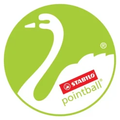 STABILO Kugelschreiber-Druck-Kugelschreiber - pointball colorful, Einzelstift - ultramarinblau