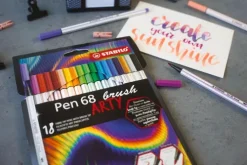 Filzstifte Pen 68 brush ARTY 10er Set*Stabilo Discount