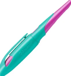Stabilo Füller & Tinte-Füller EASYbirdy Feder A türkis/neonpink für Rechtshänder