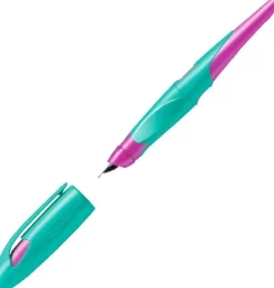 Stabilo Füller & Tinte-Füller EASYbirdy Feder A türkis/neonpink für Rechtshänder