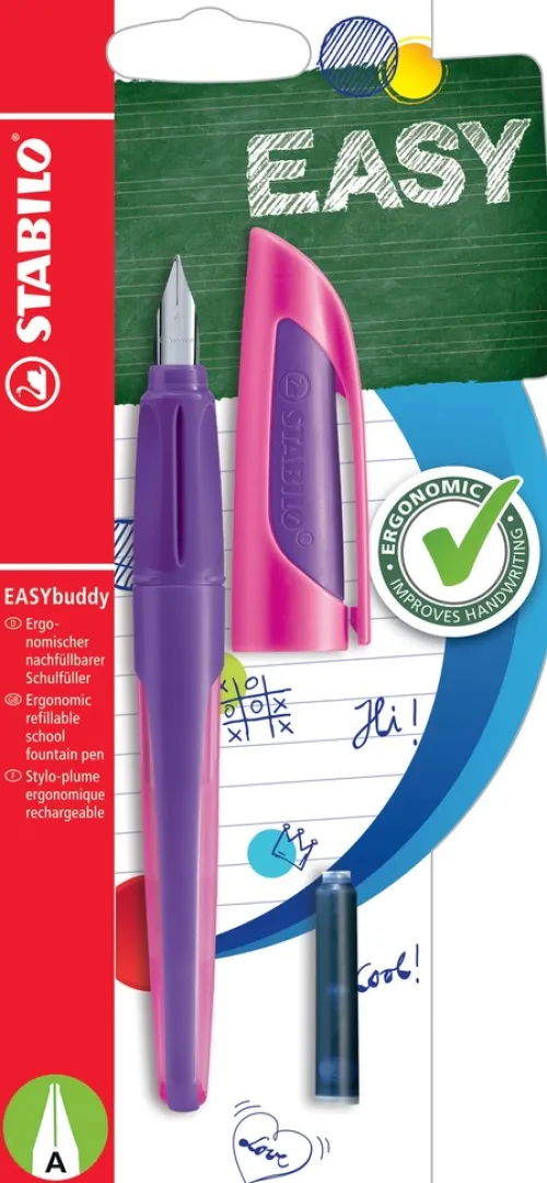 Stabilo Füller & Tinte-Füller EASYbuddy Feder A lila/magenta
