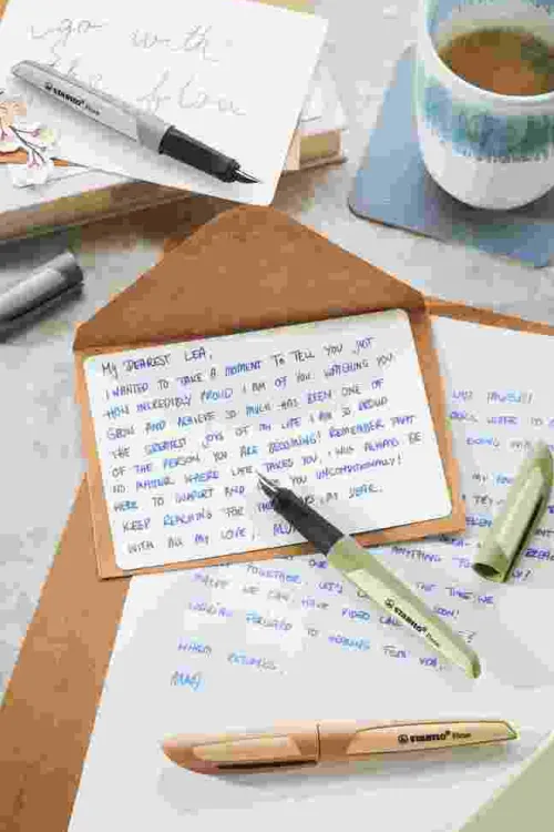 STABILO Füller & Tinte-Füller Flow MONOCHROME, hellbraun, inkl. Patrone