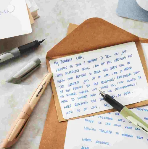 STABILO Füller & Tinte-Füller Flow MONOCHROME, hellbraun, inkl. Patrone