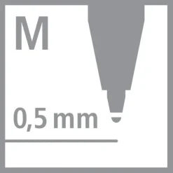 Kugelschreiber Druck-Kugelschreiber - pointball colorful, 10er Set - rostrot*STABILO Sale