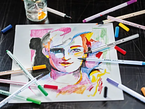 Stabilo Kalligraphie & Handlettering*Pen 68 brush ARTY 24er Set